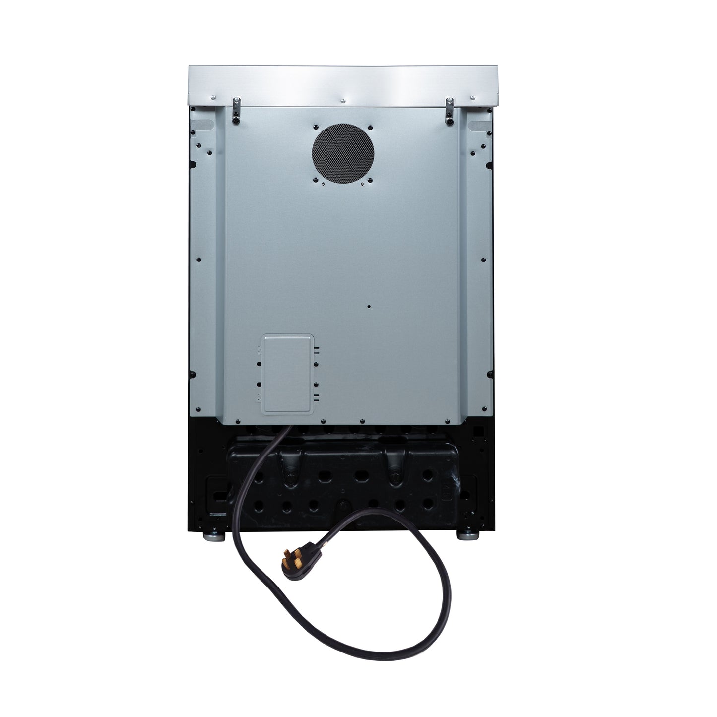 Cuisinière électrique autonome Forno Loiano de 24 pouces, noire, version Canada, prise et cordon inclus