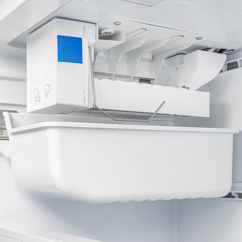 Paquete de Cocina Premium FORNO de 2 Piezas - Cocina Galiano de Acero Inoxidable de 48", Refrigerador Forno Moena de 36" con Puertas Francesas de 19.2 pies cúbicos de Acero Inoxidable, con Parrilla Decorativa - 40" de Ancho - FBDL-019-03CAUS