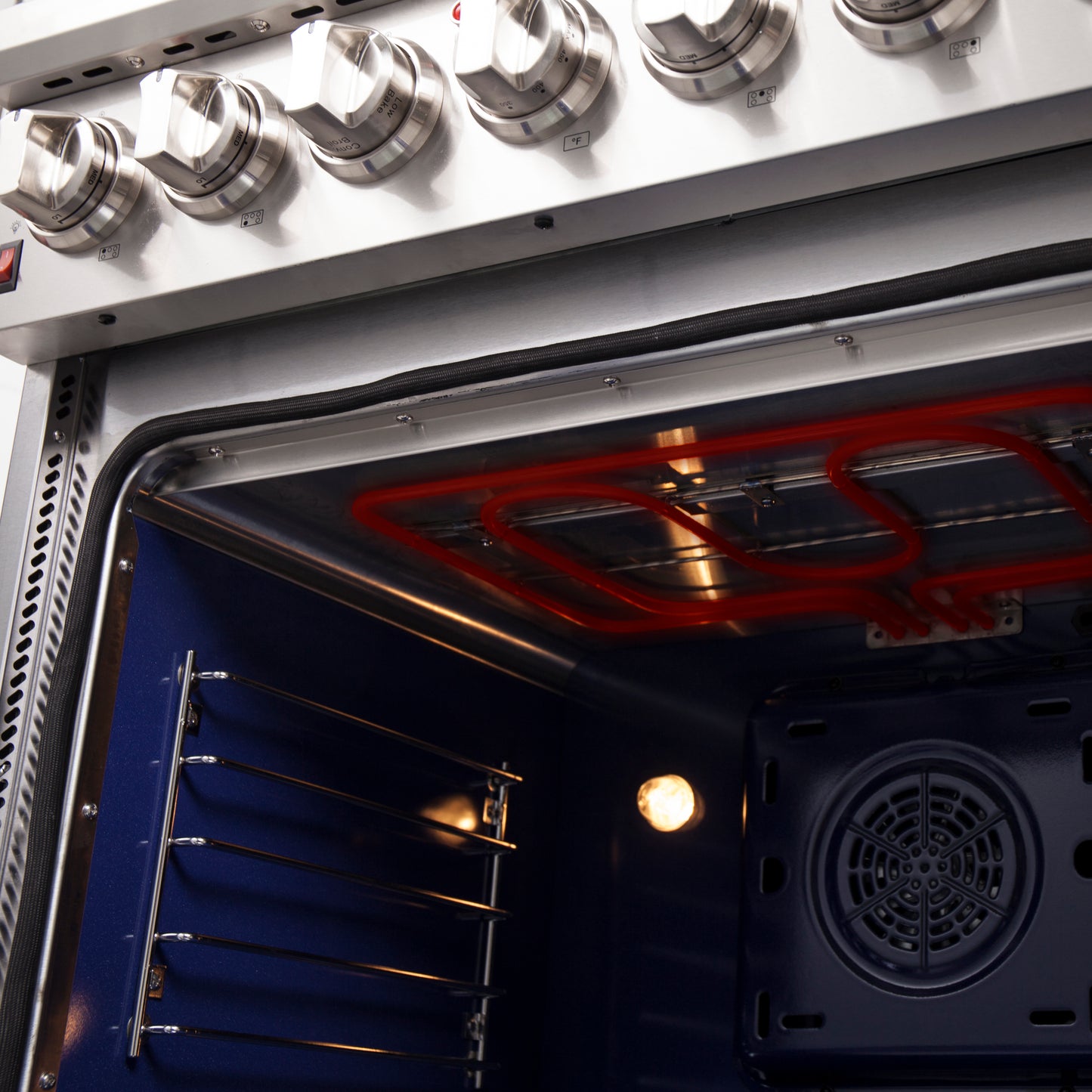 Cuisinière électrique autonome Forno Massimo de 30 pouces, four à convection véritable