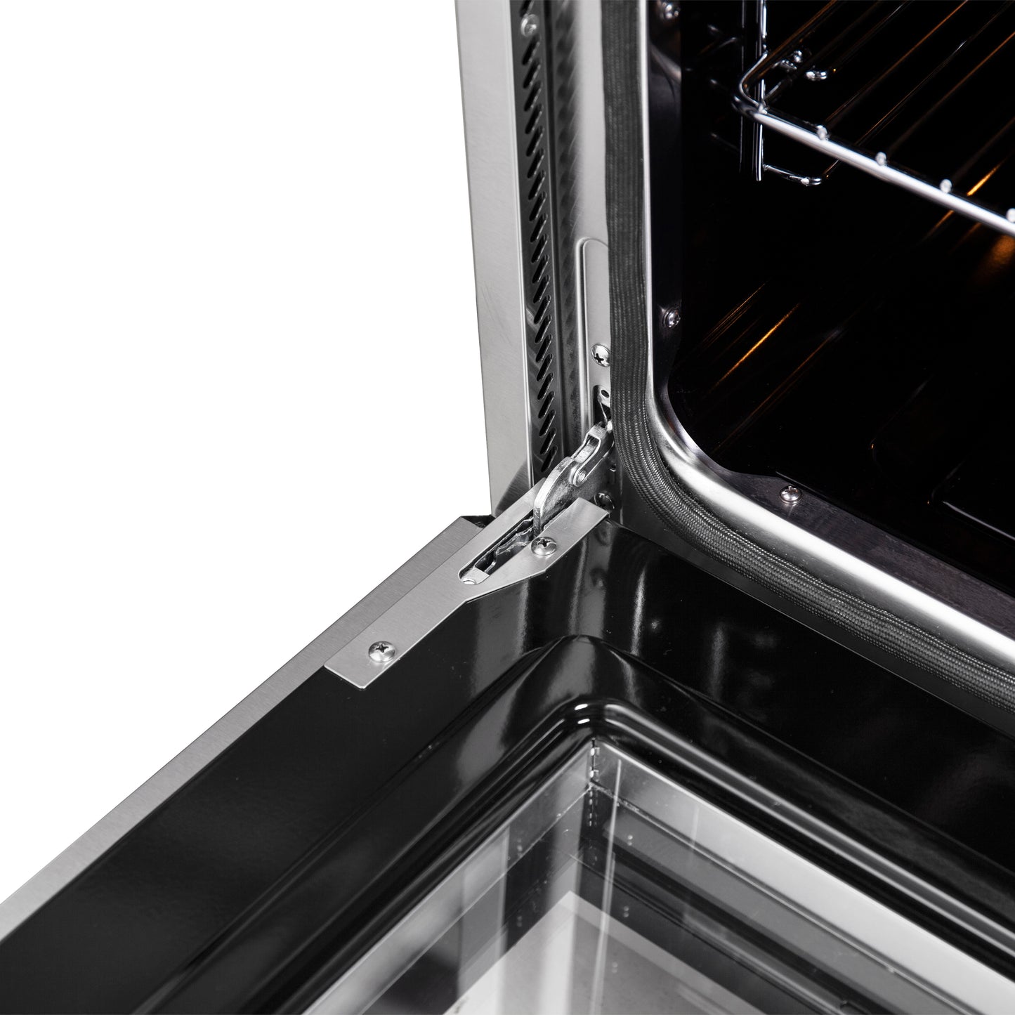 Cocina independiente de combustible dual Forno Galiano de 60 pulgadas, 10 quemadores y horno de convección doble