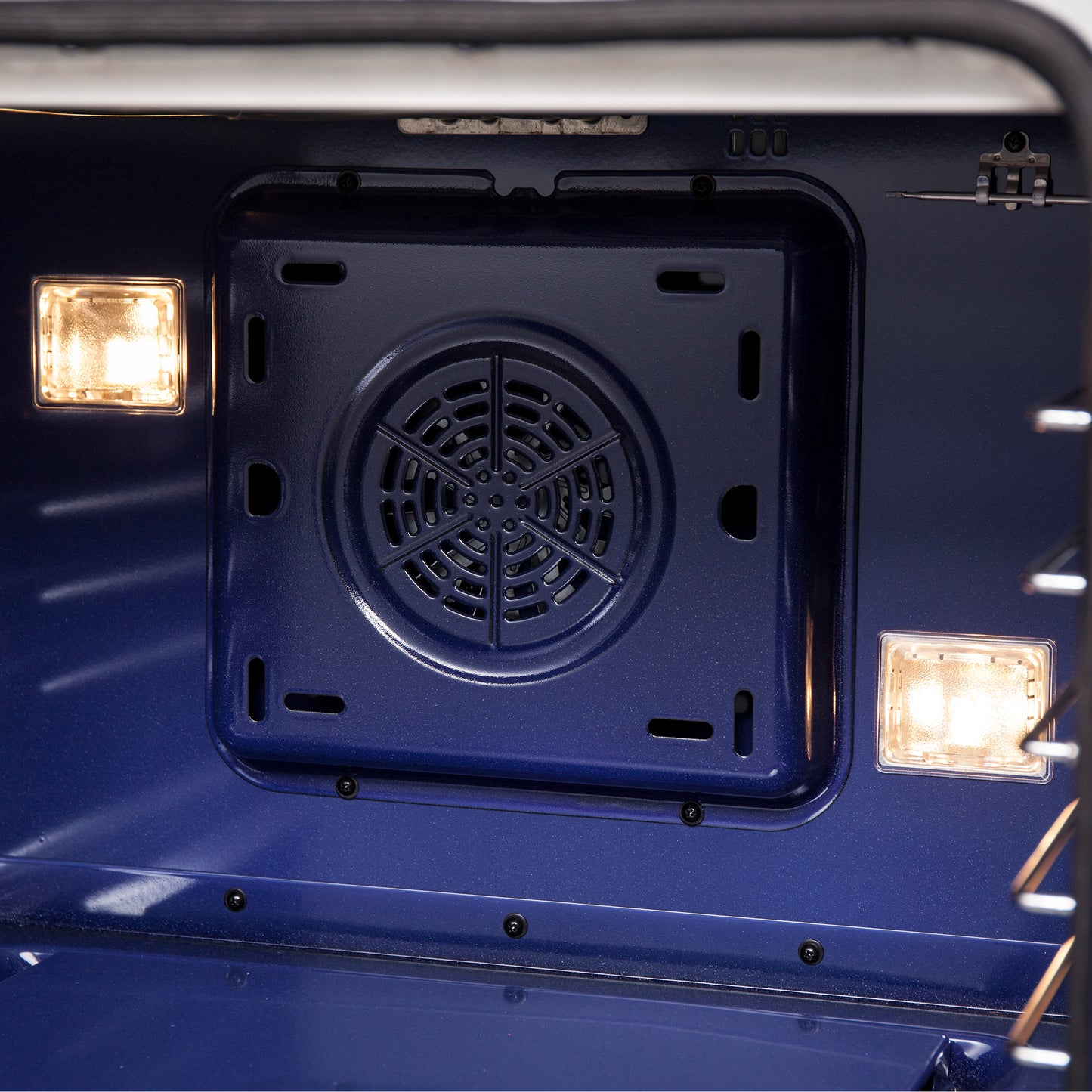 Cuisinière autonome à double combustible Forno Capriasca de 30 pouces, 4 brûleurs, four à convection véritable, portes françaises