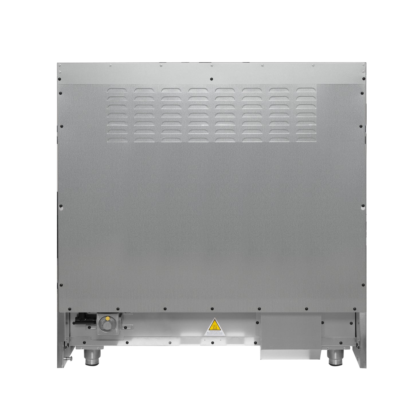 Cocina a gas independiente Forno Galiano de 91 cm en color negro con diseño de latón antiguo, 6 quemadores, 83 000 BTU, horno de convección de 1,6 m³