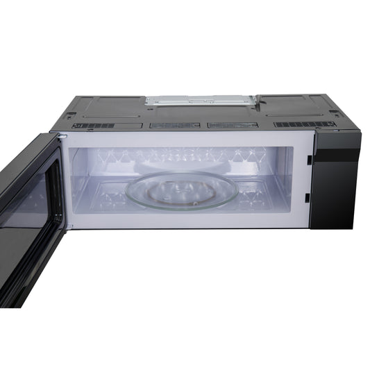 Horno de microondas sobre la estufa Forno Padula, 30 pulgadas, 1.2 pies cúbicos, acero inoxidable, 400 CFM, sensor de cocción