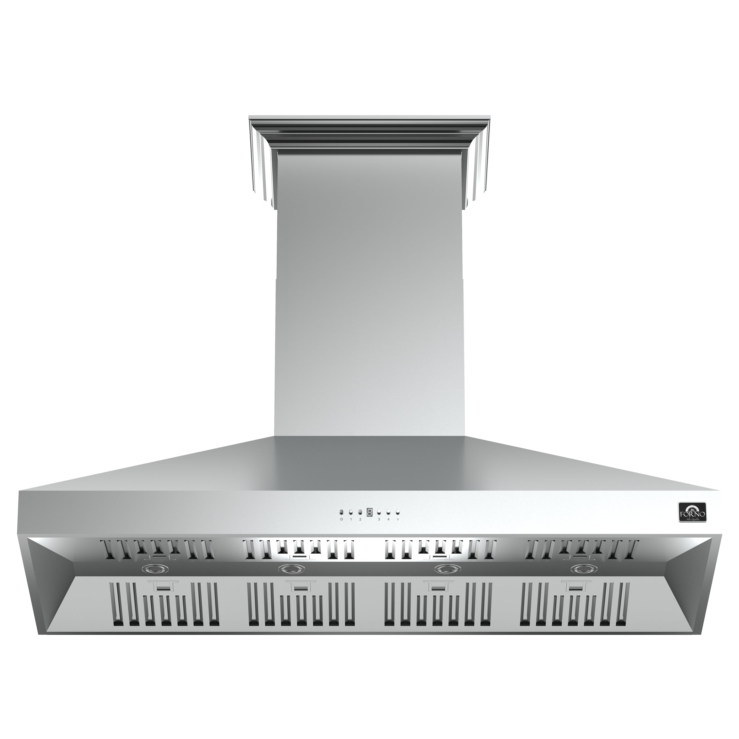 Forno Orvieto 60-Inch Wall Mount Range Hood, LED Lighting, Heavy