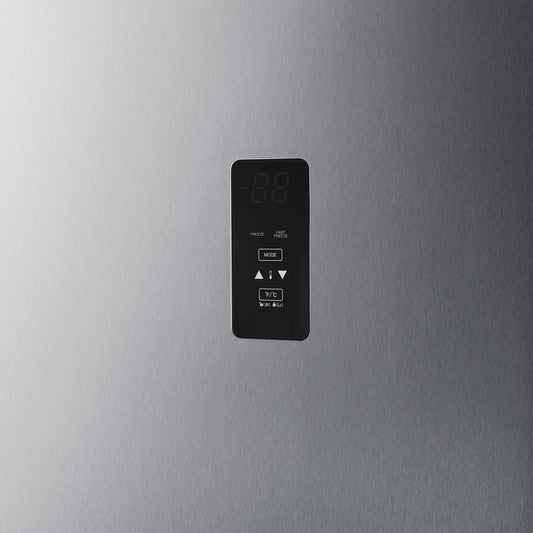 Congelador Forno Fortezza de 32 pulgadas con apertura a la izquierda, parrilla de borde estándar, acero inoxidable, con máquina de hielo automática