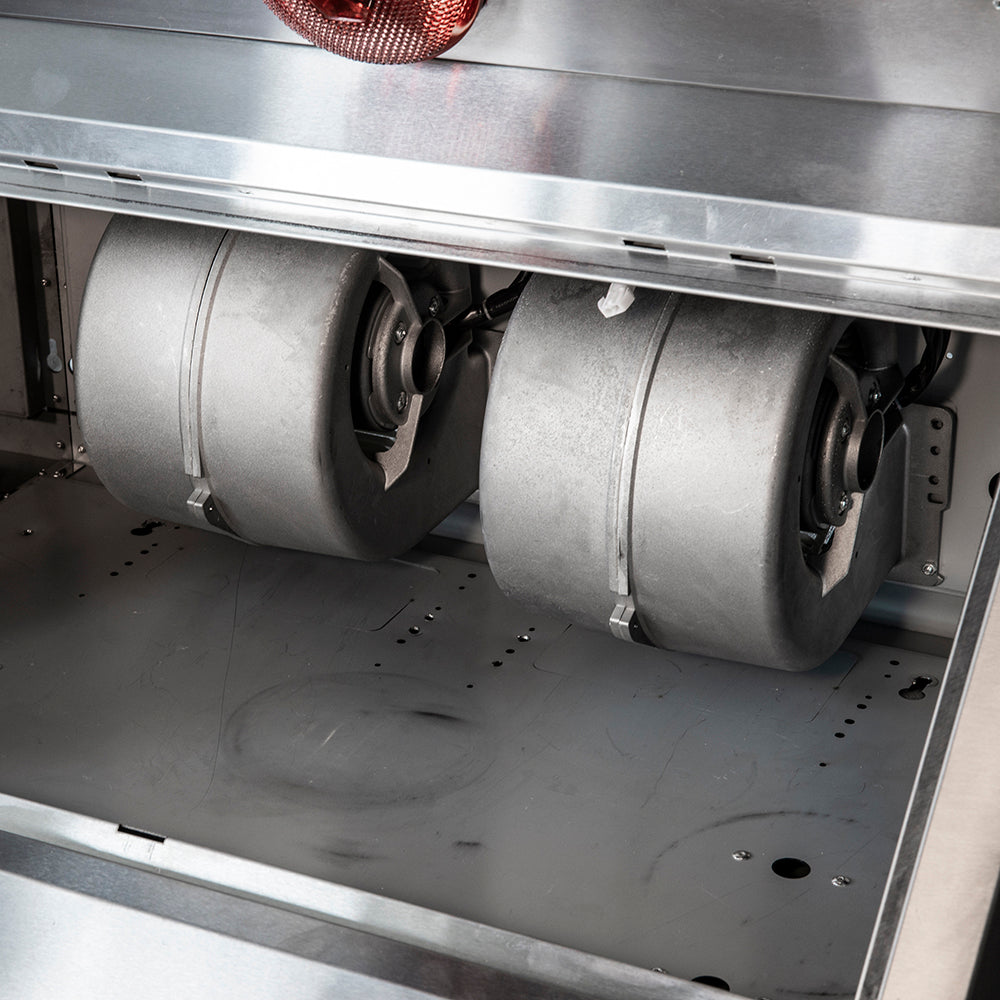 Campana extractora de pared Forno Savona de 36 pulgadas, filtros deflectores y protector contra salpicaduras incluido