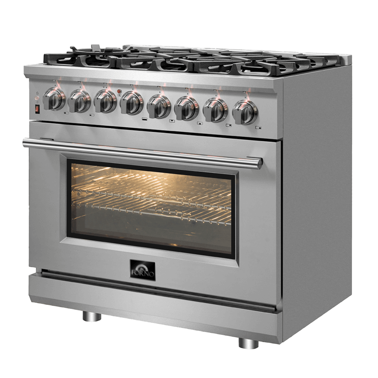 Forno Massimo Freestanding Dual Fuel Range Forno