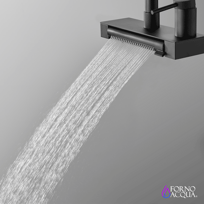 FORNO ACQUA 4 function pull-Down Waterfall Kitchen Faucet - Forno Appliances