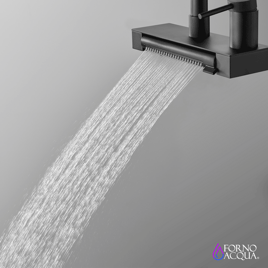 FORNO ACQUA 4 function pull-Down Waterfall Kitchen Faucet - Forno Appliances