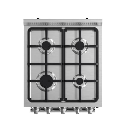 Cuisinière à gaz autonome Forno Lamazze de 20 pouces, design compact et écoénergétique