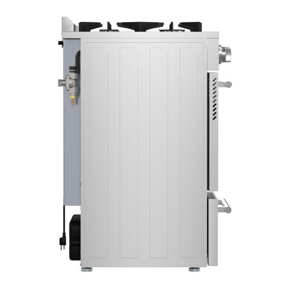 Cocina a gas independiente Forno Breno de 24 pulgadas, enchufe incluido, eficiencia energética