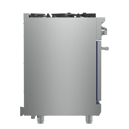 Cocina a gas independiente Forno Massimo de 30 pulgadas, 4 quemadores y horno de convección real