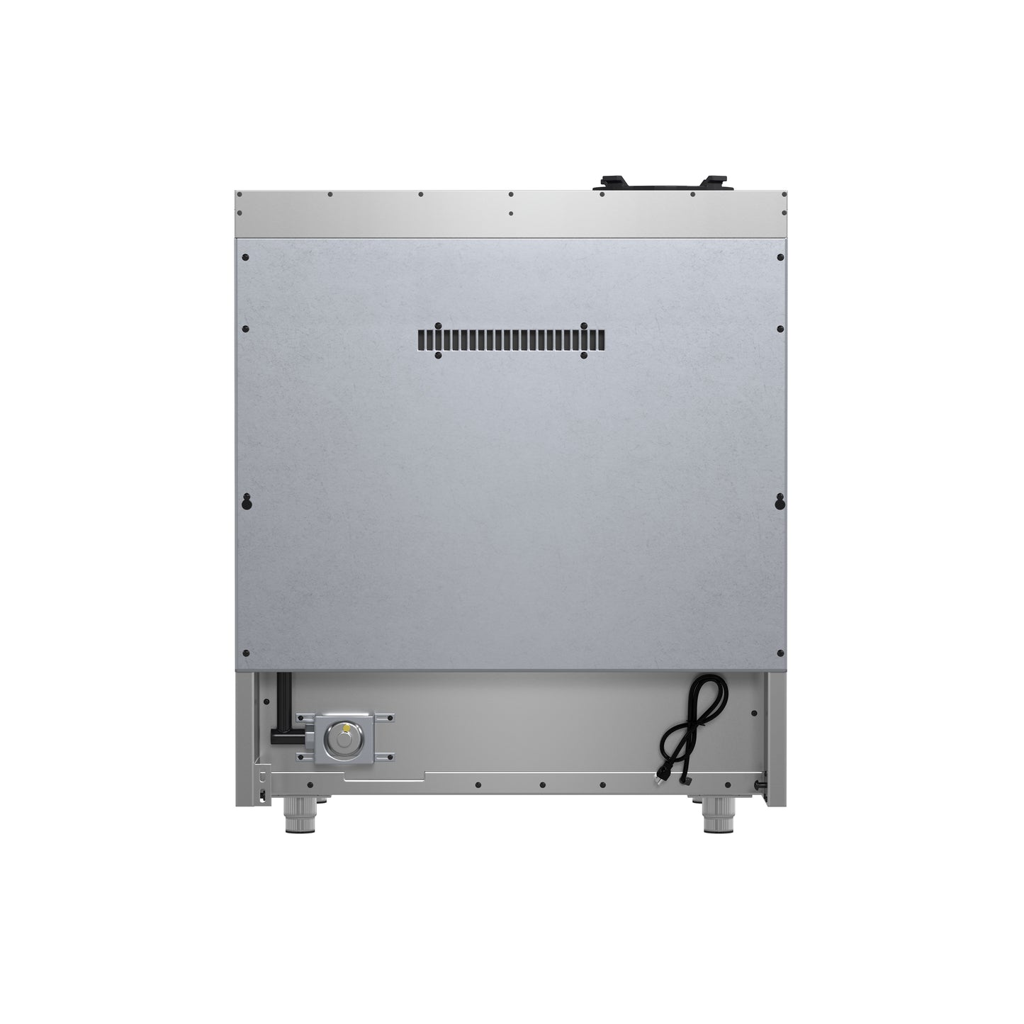 Cuisinière à gaz autonome à portes françaises Forno Massimo de 30 pouces, 4 brûleurs, four à convection, écoénergétique