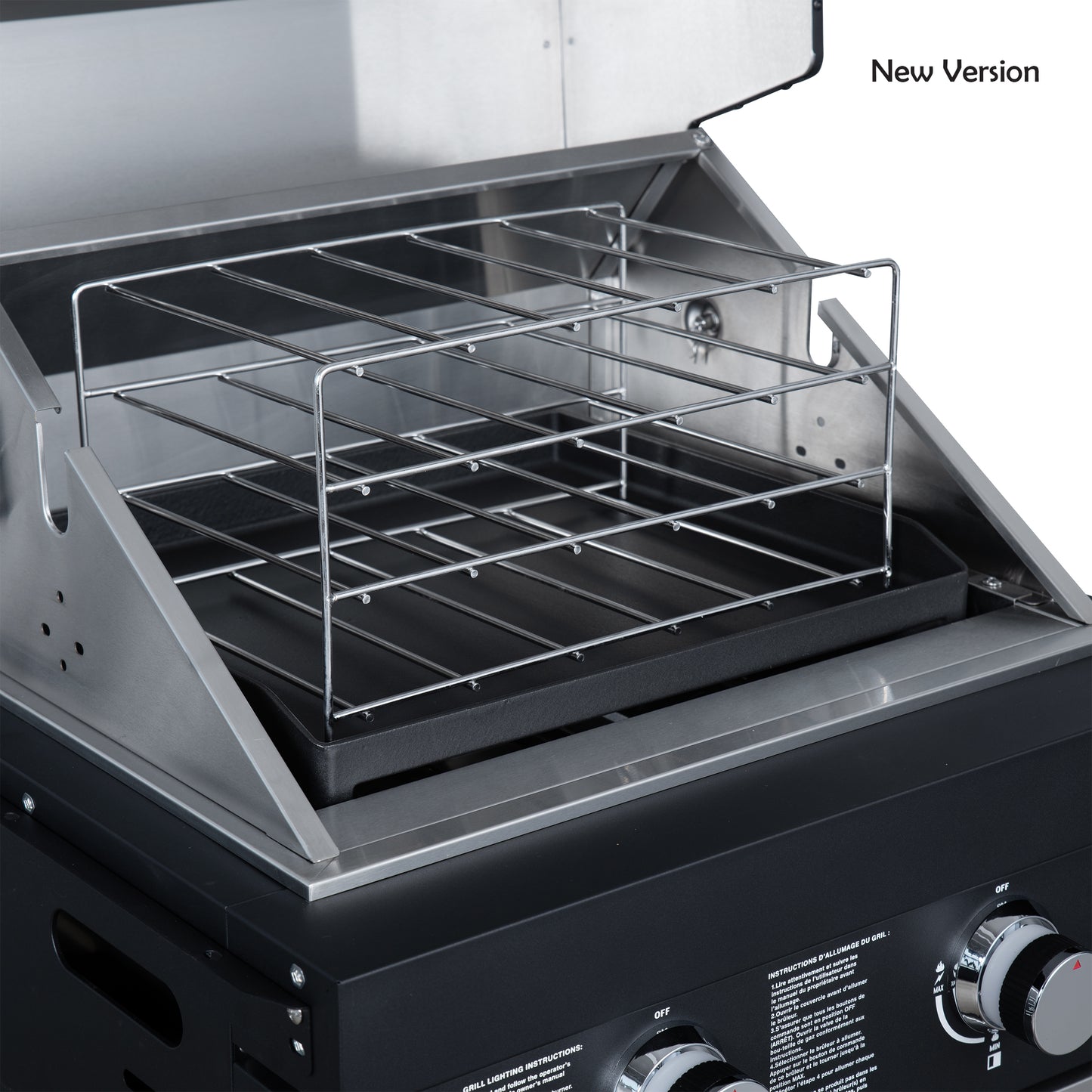 Cuisine extérieure Forno All'Aperto 99 600 BTU, 5 brûleurs, brûleurs infrarouges, brûleur latéral, comptoirs en pierre frittée noire, four à pizza à gaz, module évier, bar & Centre de boissons