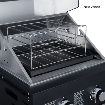 Cuisine extérieure Forno All'Aperto 99 600 BTU, 5 brûleurs, brûleurs infrarouges, brûleur latéral, comptoirs en pierre frittée noire, four à pizza à gaz, module évier, bar & Centre de boissons