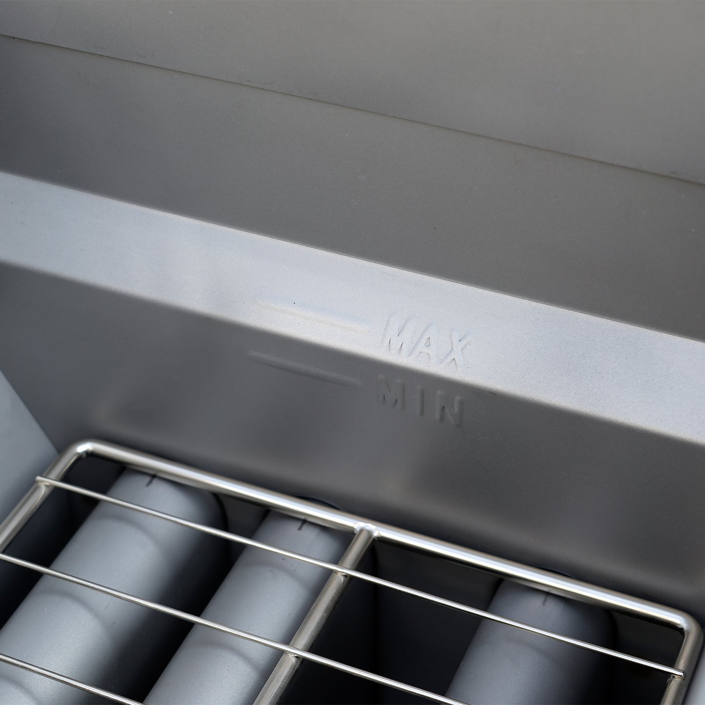 Friteuse commerciale au gaz naturel FORNO, 4 brûleurs 120 000 BTU, capacité d'huile de 50 lb