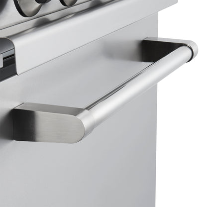 Cuisinière à gaz Forno Commerciale de 24 pouces avec 4 brûleurs