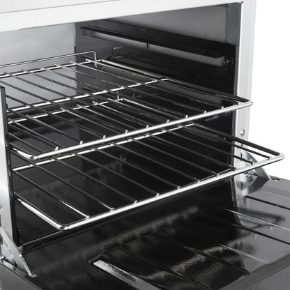 Cuisinière à gaz Forno Commerciale de 24 pouces avec 4 brûleurs