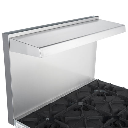 Cuisinière à gaz Forno Commerciale de 36 pouces avec 6 brûleurs