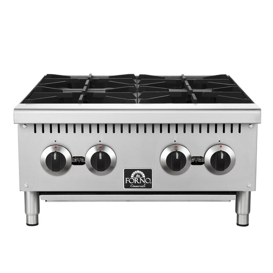Forno Commerciale 24 Inch Gas Hotplate - Forno Appliances