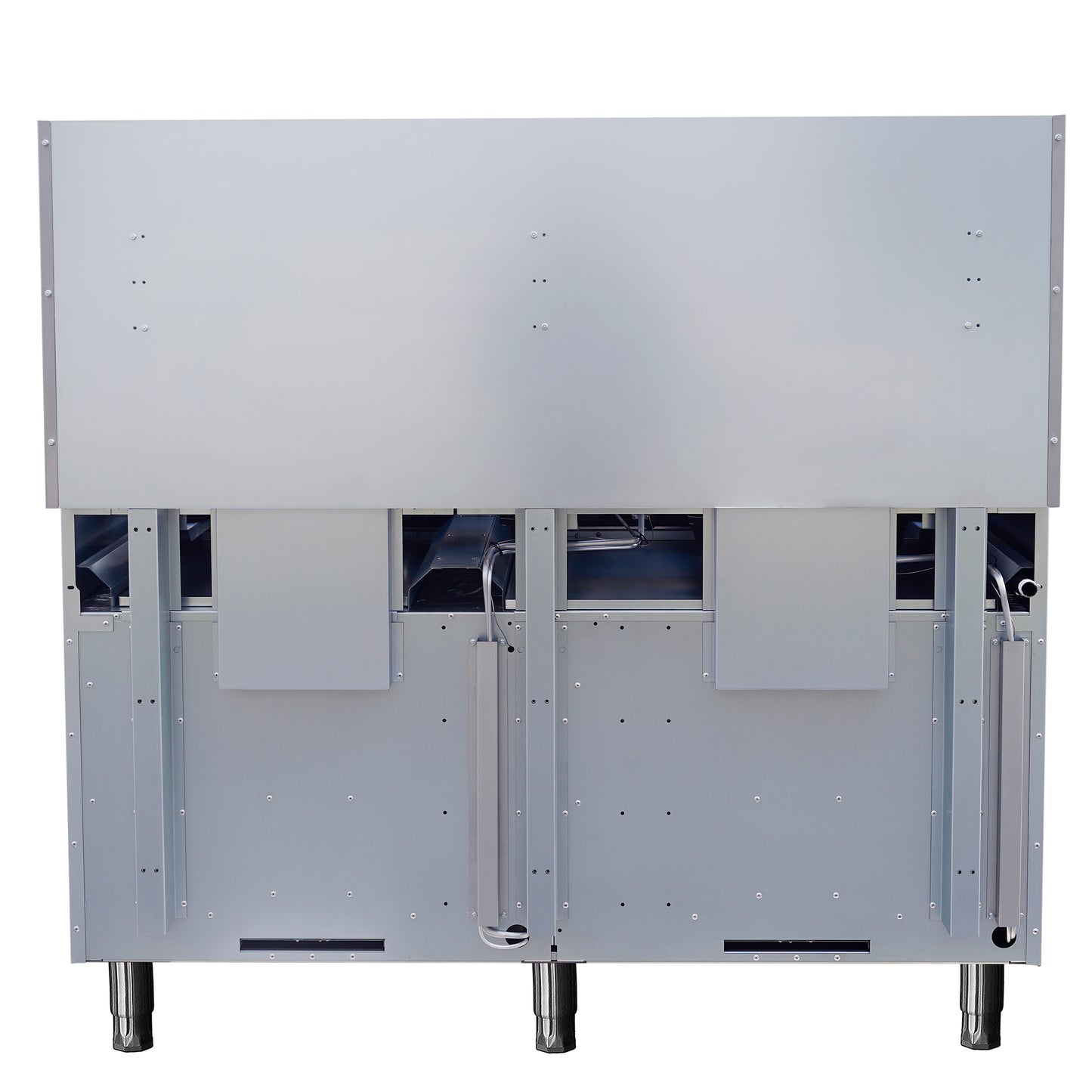 Forno Commerciale 60 Inch Stainless Steel Gas Range, 10 Burners 300,000 BTU Total, 9.3 cu.ft. Ovens - Forno Appliances