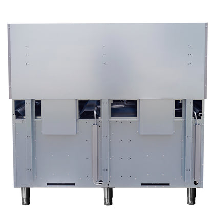 Forno Commerciale 60 Inch Stainless Steel Gas Range, 10 Burners 300,000 BTU Total, 9.3 cu.ft. Ovens - Forno Appliances