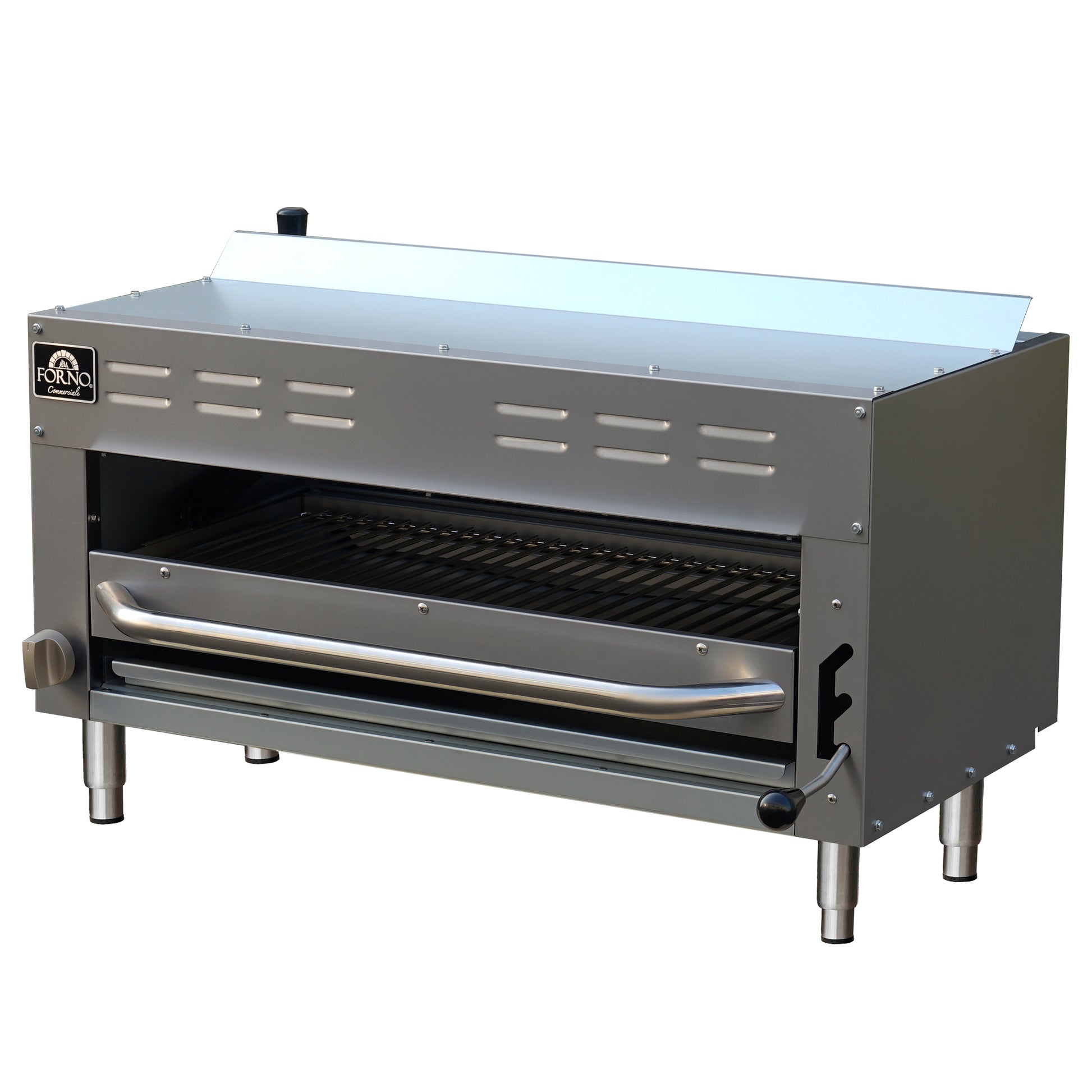 Forno Commerciale Gas Salamander, 35 000 BTU, Infrared Broiler, Adjustable Rack, LP convertible. - Forno Appliances