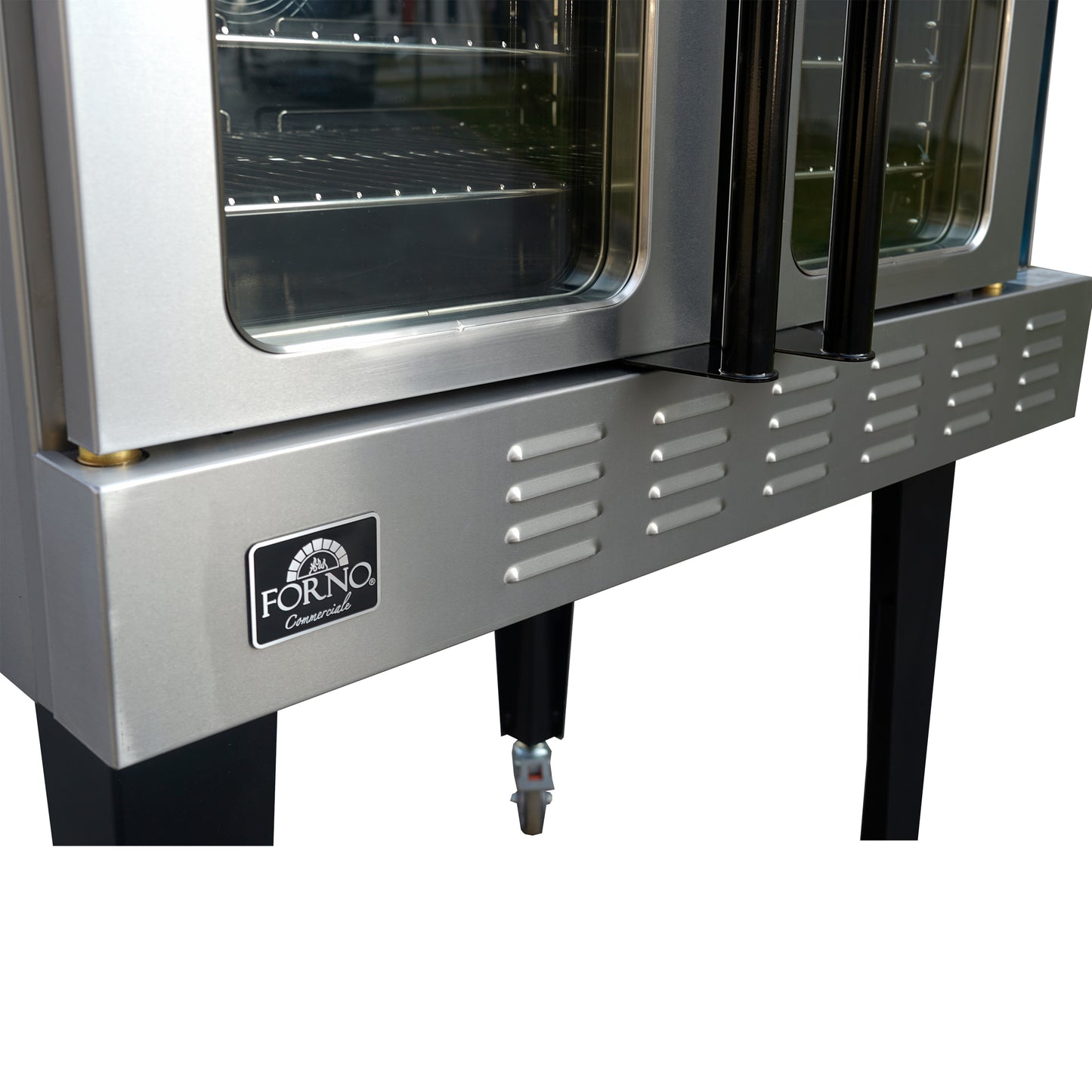 Forno Commerciale Convection Gas Oven, 3 burners 54,000 BTU, 150–500°F, stainless steel, NG/LP convertible - Forno Appliances