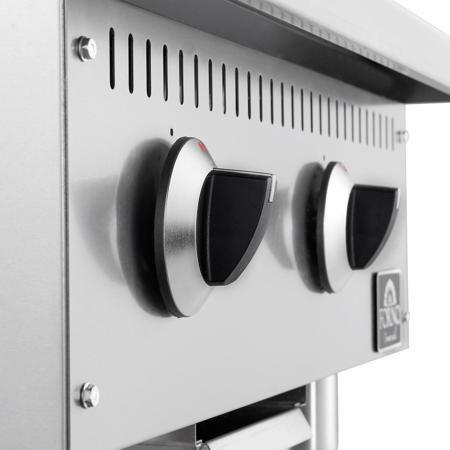 Plaque chauffante à gaz Forno Commerciale de 24 pouces