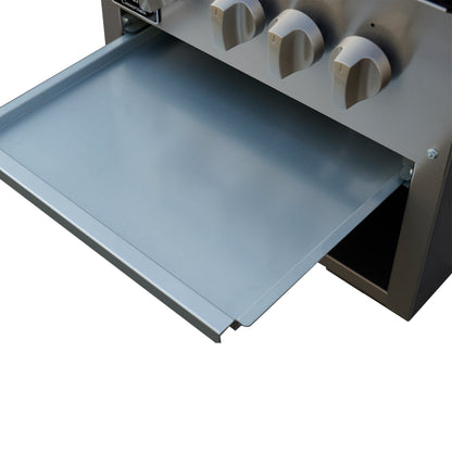 Forno Commerciale gas stock pot range, 2 powerful 3-ring burners, 160,000 BTU, durable stainless steel, heavy-duty cast iron grates - Forno Appliances