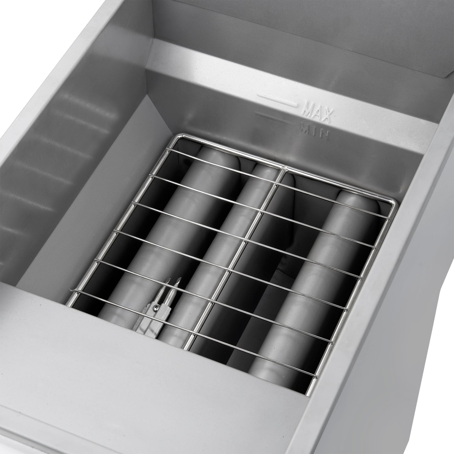 Friteuse commerciale au gaz propane FORNO, 3 brûleurs 90 000 BTU, capacité d'huile 40 lb