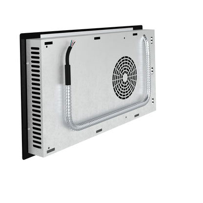 Placa de inducción Forno Parco de 12 pulgadas, 2 zonas, 3600 W de potencia total, control táctil, 9 niveles de potencia y función Booster