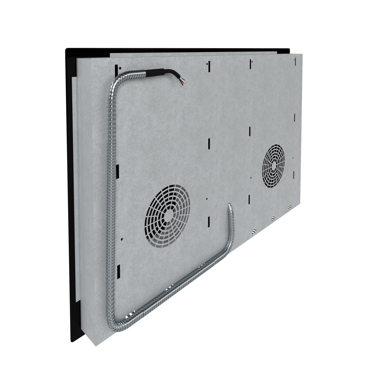 Placa de inducción Forno Parco de 30 pulgadas, 4 zonas, 7200 W de potencia total, control táctil, 9 niveles de potencia y función Booster.