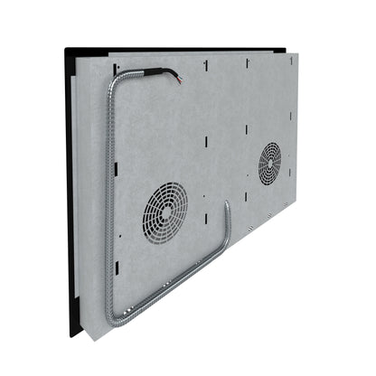 Placa de inducción Forno Parco de 30 pulgadas, 4 zonas, 7200 W de potencia total, control táctil, 9 niveles de potencia y función Booster.