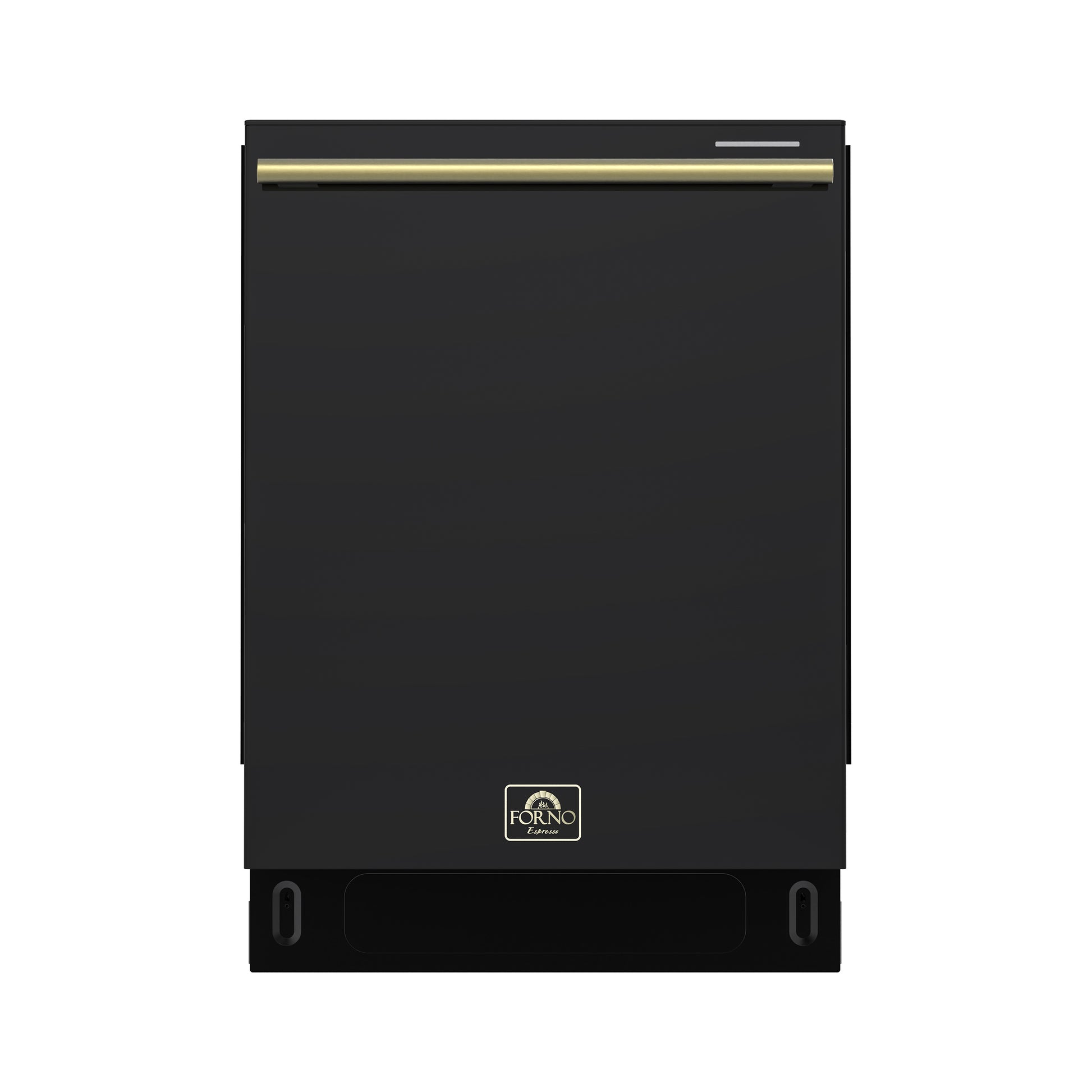 Stella 24 in. Built-in Dishwasher in Black, Tall Tub, Top Touch Control, Fingerprint-Resistant Stainless Steel Dishwasher, Black, Quiet 44 dBA, Soil-Sensing Capable, NSF & ENERGY STAR - Forno Appliances