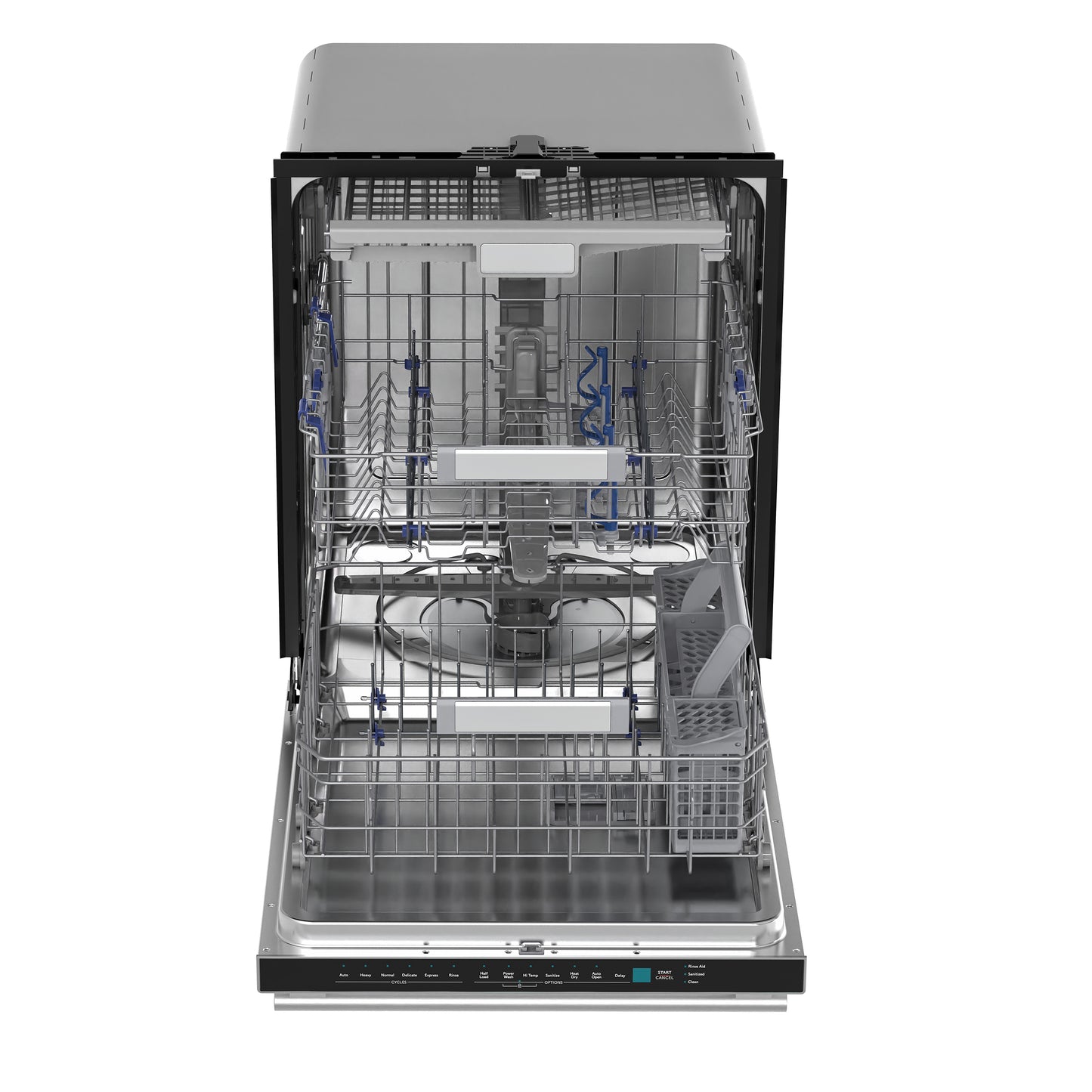 Stella 24 in. Built-in Dishwasher, Tall Tub, Top Touch Control, Fingerprint-Resistant Stainless Steel Dishwasher, Quiet 44 dBA, Soil-Sensing Capable, NSF & ENERGY STAR - Forno Appliances