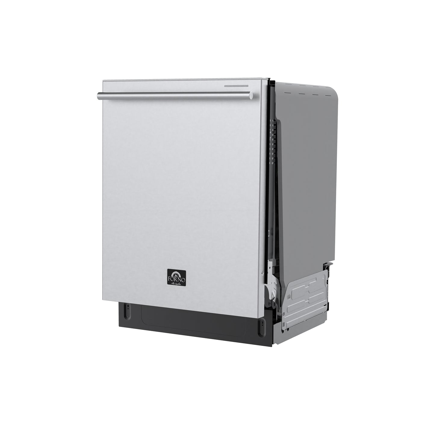 Stella 24 in. Built-in Dishwasher, Tall Tub, Top Touch Control, Fingerprint-Resistant Stainless Steel Dishwasher, Quiet 44 dBA, Soil-Sensing Capable, NSF & ENERGY STAR - Forno Appliances