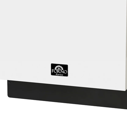 Forno Romano Espresso Lave-vaisselle encastrable 24 pouces, finition blanche, cuve en acier inoxydable, 49 dBA, certifié Energy Star