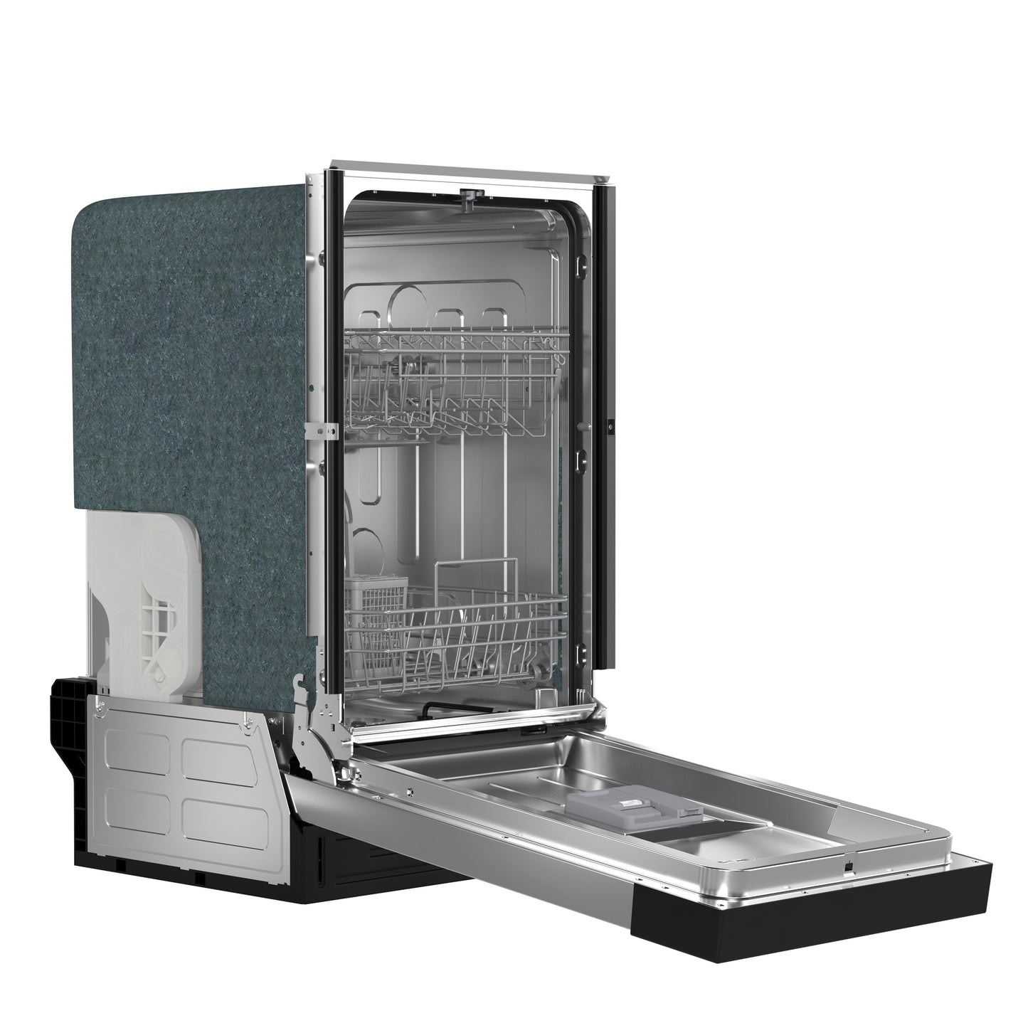 Lavavajillas empotrado Forno Polo de acero inoxidable de 18 pulgadas, 8 cubiertos, certificación ENERGY STAR, 52 dBA