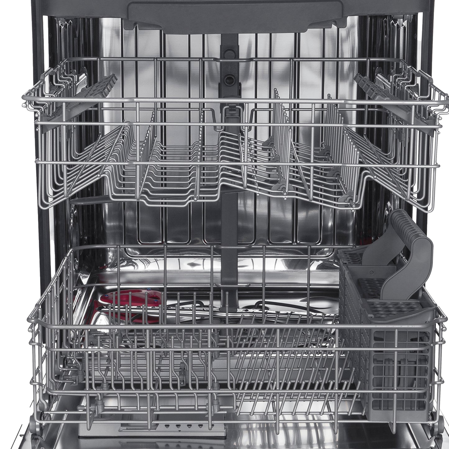 Forno Pozzo Lave-vaisselle à cuve haute encastrée de 24 pouces, blanc, 49 dBA, certifié ENERGY STAR