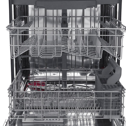 Forno Pozzo Lave-vaisselle à cuve haute encastrée de 24 pouces, blanc, 49 dBA, certifié ENERGY STAR