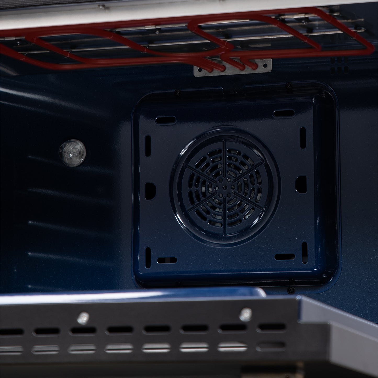 Cuisinière bi-énergie autonome Forno Massimo de 36 pouces, noire, avec accessoires en laiton antique, 6 brûleurs et four à convection de 5,36 pi³.