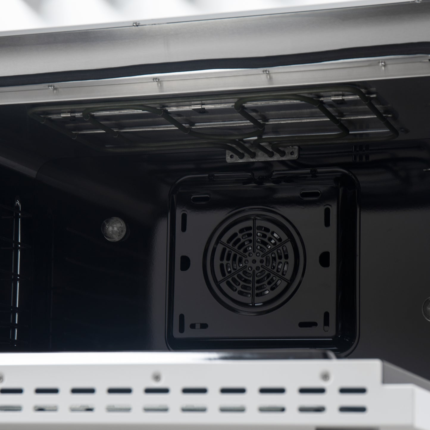 Cuisinière bi-énergie autonome Forno Galiano de 36 po, blanche