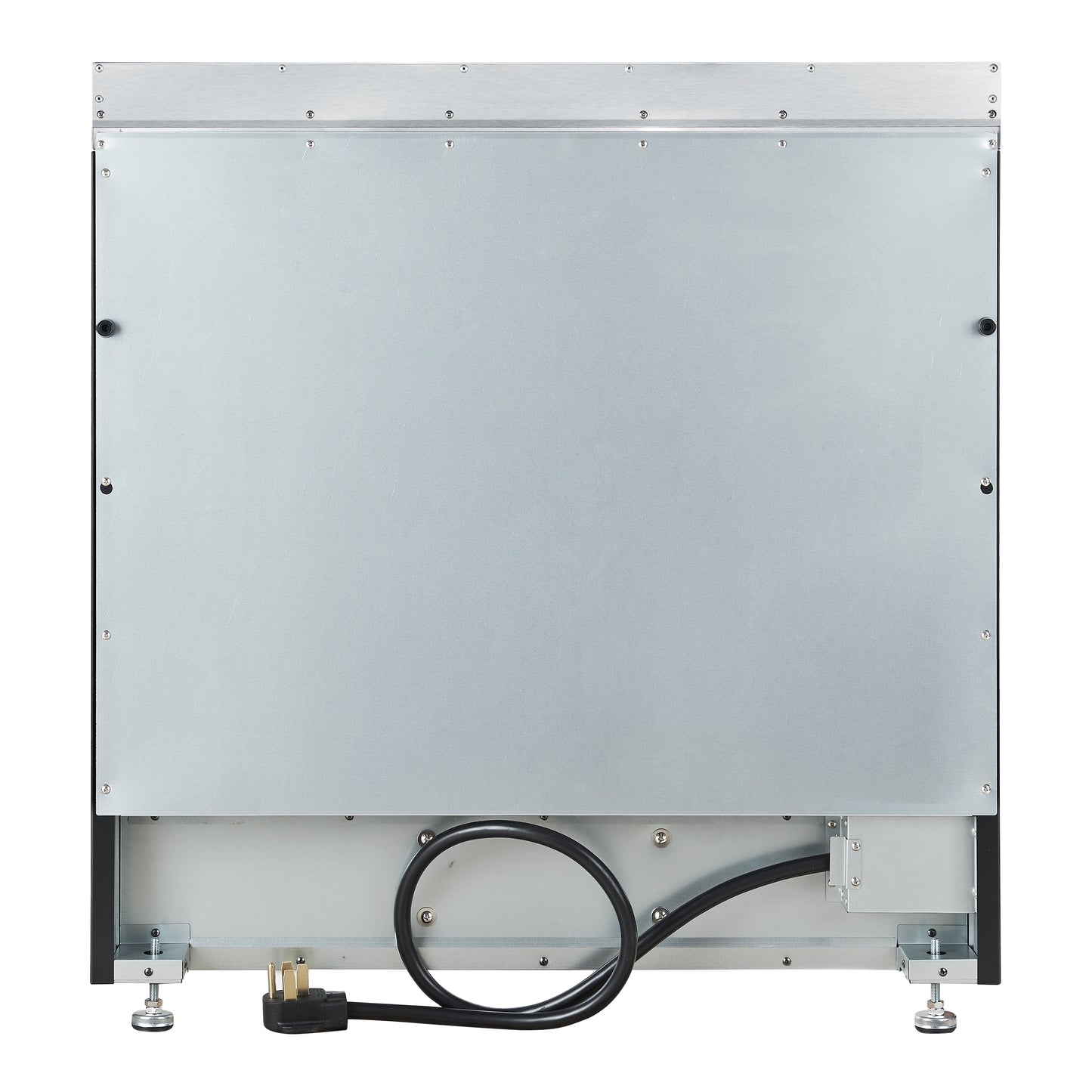 Cocina eléctrica independiente Forno Paolo de 36 pulgadas, color negro, acero inoxidable, 5.44 pies cúbicos, horno de convección real, eficiencia energética