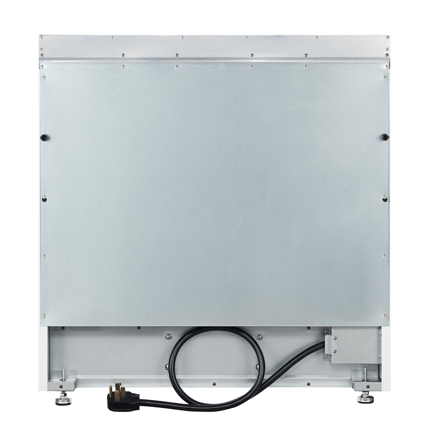 Cocina eléctrica independiente Forno Paolo de 36 pulgadas, color blanco, acero inoxidable, 5.44 pies cúbicos, horno de convección real, eficiencia energética