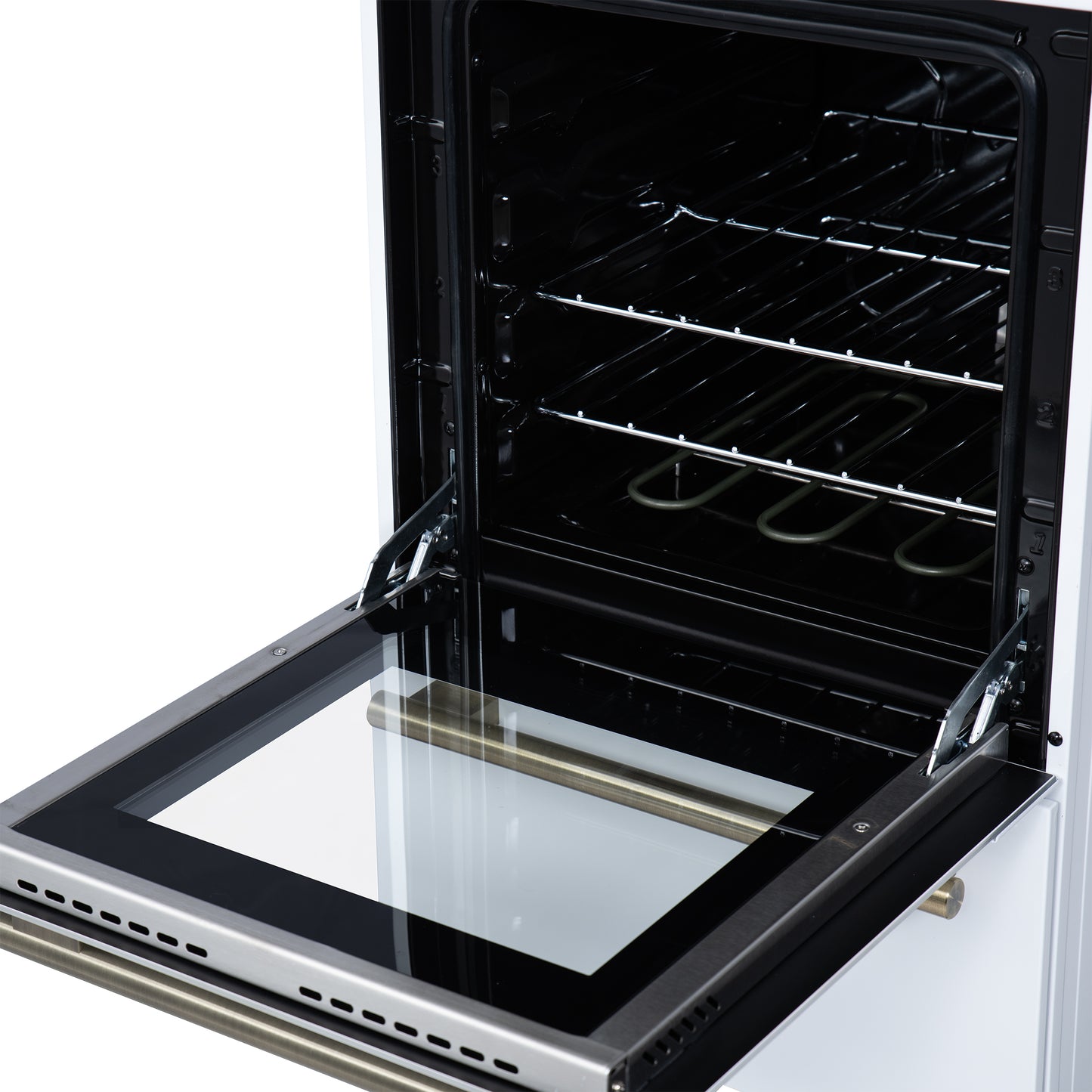 Cuisinière électrique autonome Forno Pallerano de 20 pouces, blanche, version Canada, prise et cordon inclus