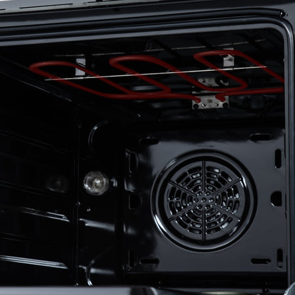 Cocina eléctrica independiente Forno Loiano de 24 pulgadas en blanco, versión canadiense, enchufe y cable incluidos