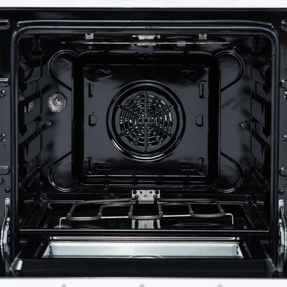 Cocina eléctrica independiente Forno Loiano de 24 pulgadas en blanco, versión canadiense, enchufe y cable incluidos