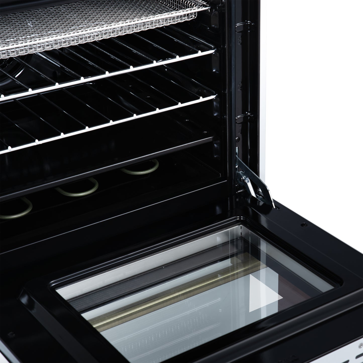 Cocina eléctrica independiente Forno Loiano de 24 pulgadas en blanco, versión canadiense, enchufe y cable incluidos