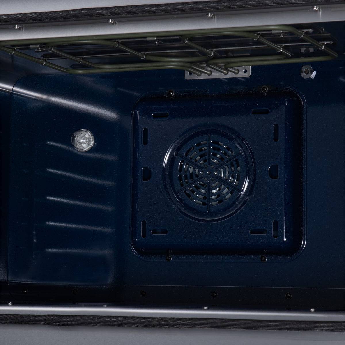 Cuisinière électrique à portes françaises Massimo 30 po, 5 brûleurs radiants, four à vraie convection de 4,32 pi³, kit de friteuse à air, noir - Forno Appliances